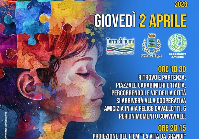 Immagine evento Camminata per l'autismo