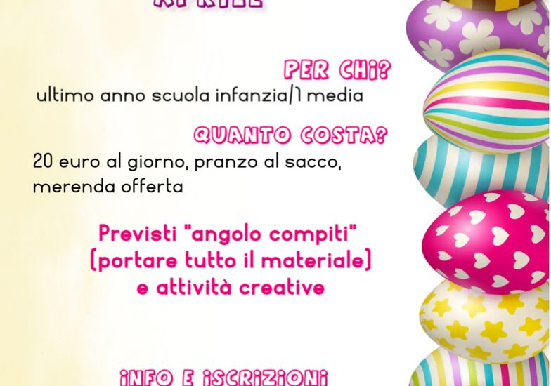 Immagine evento Campus di Pasqua