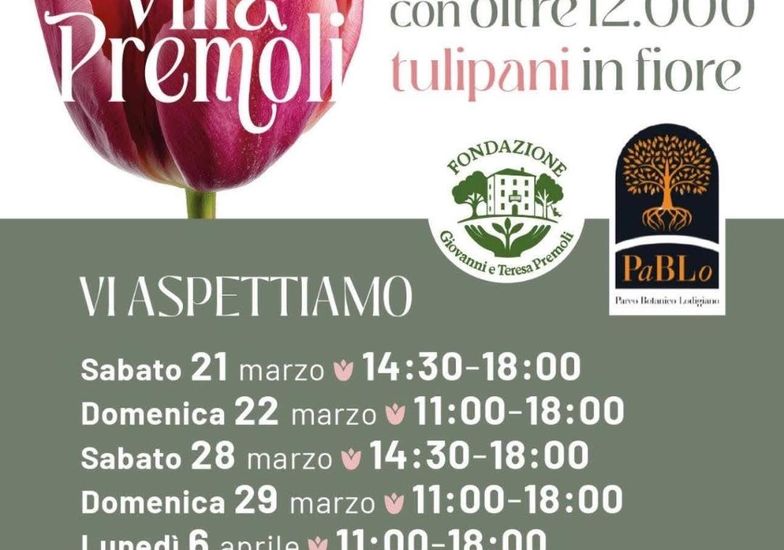 Immagine evento Porte aperte a Villa Premoli