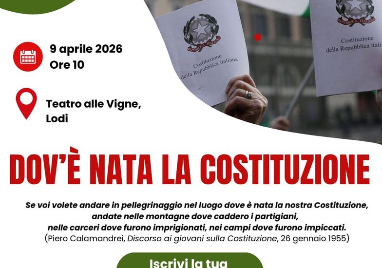 Immagine evento Dove è nata la Costituzione?
