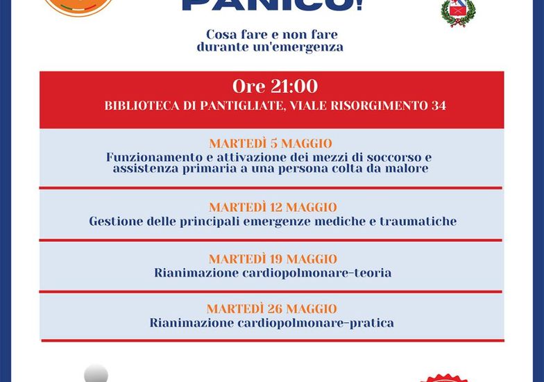 Immagine evento Imparare a gestire le emergenze