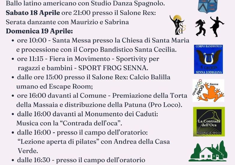 Immagine evento La sagra di Senna Lodigiana