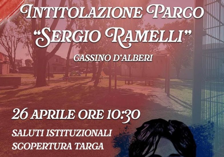 Immagine evento L'intitolazione del parco di Cassino d'Alberi