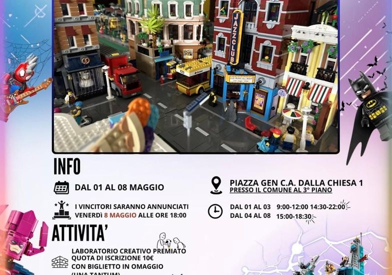 Immagine evento Mostra Lego in piazza