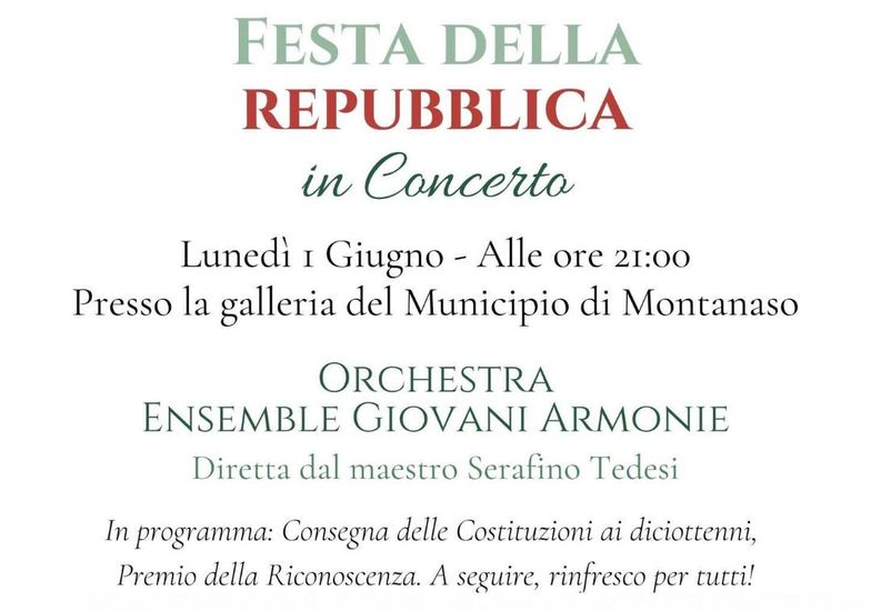 Immagine evento Festa della Republica in concerto