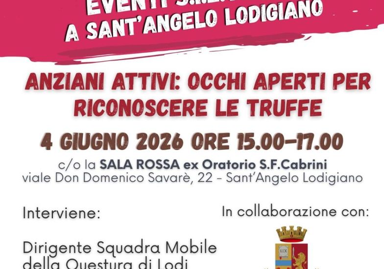 Immagine evento Incontro per difendersi dalle truffe