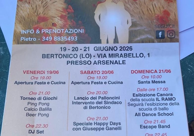 Immagine evento Ultima serata di festa