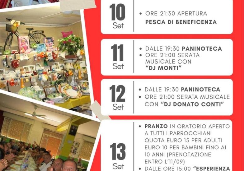 Immagine evento Appuntamento con la sagra di Maiano