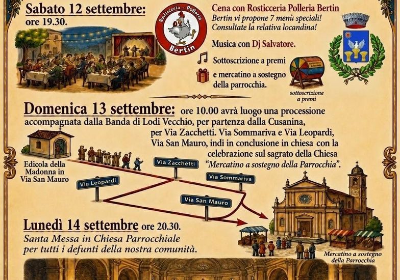 Immagine evento Festa patronale della Beata Vergine Maria in Calvenzano