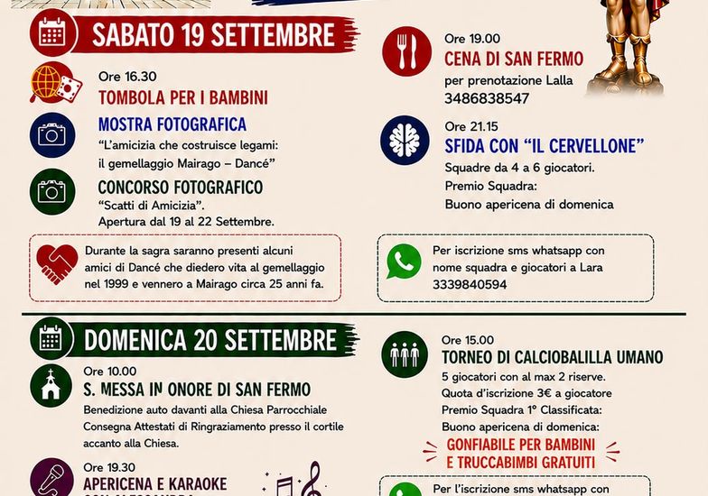 Immagine evento La sagra di San Fermo