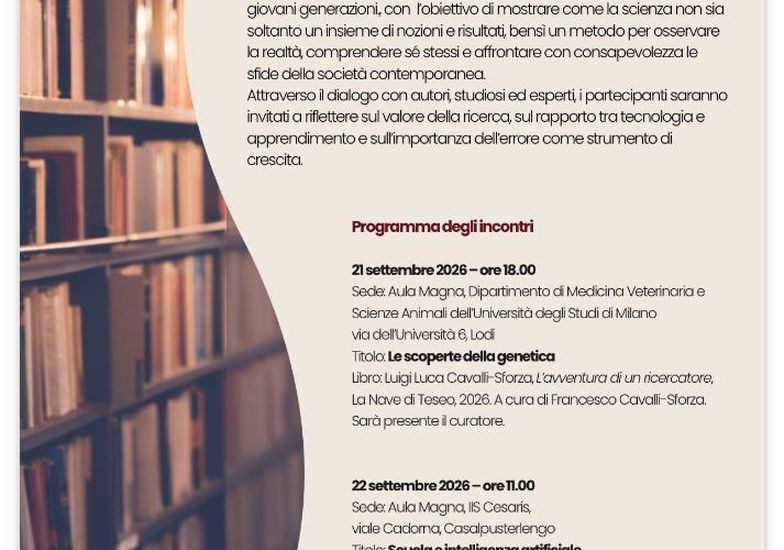 Immagine evento Aspettando Book city anche a Lodi