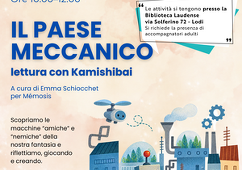 Immagine evento Il paese meccanico