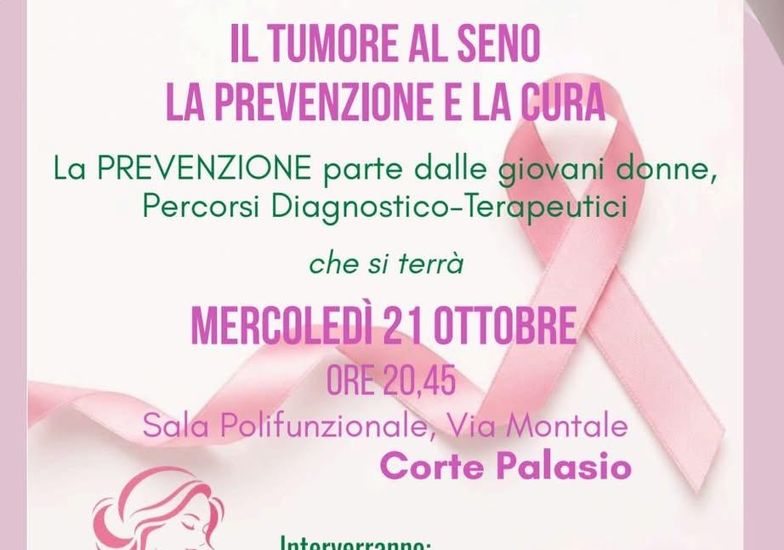 Immagine evento Il tumore al seno, la sua prevenzione e cura