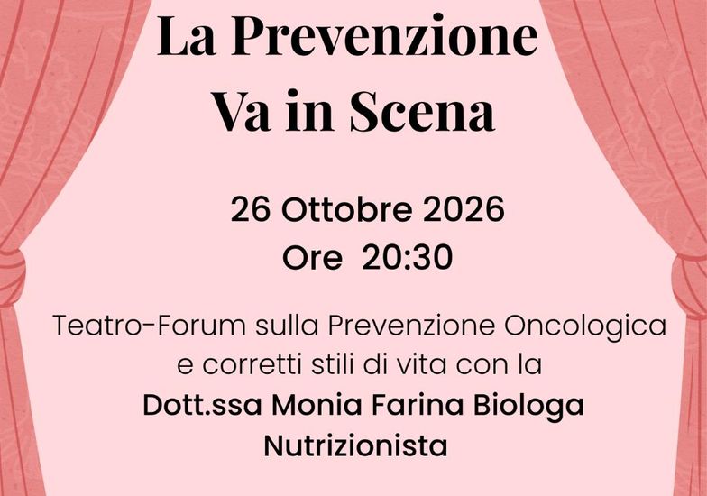 Immagine evento La prevenzione va in scena