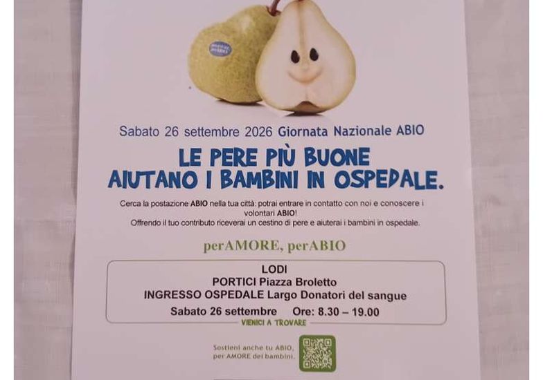 Immagine evento Le pere dell'Abio