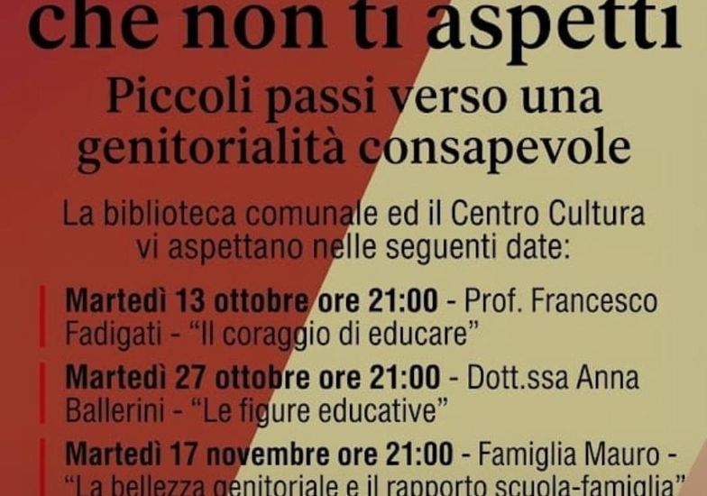 Immagine evento Percorso per una genitorialità consapevole