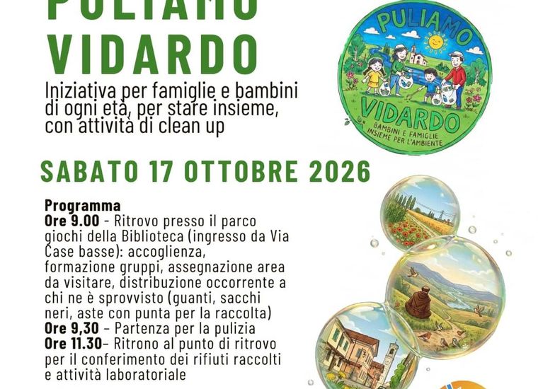 Immagine evento Puliamo Vidardo
